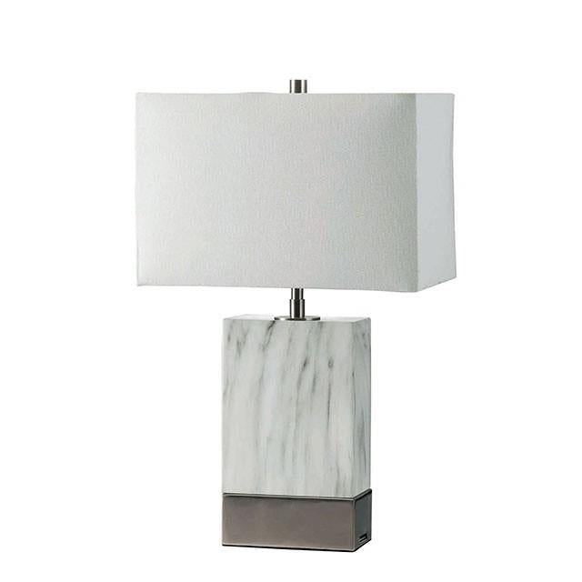 Furniture of America Faith L731197-SV Table Lamp IMAGE 1